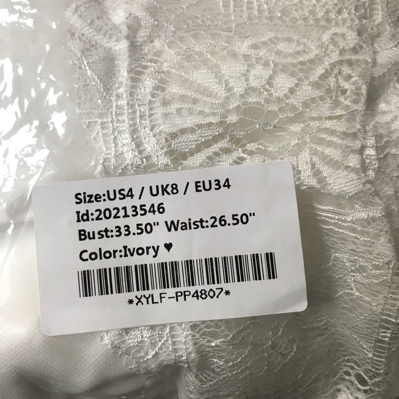 A-line Boho Wedding Dress - Picture 7 of 9